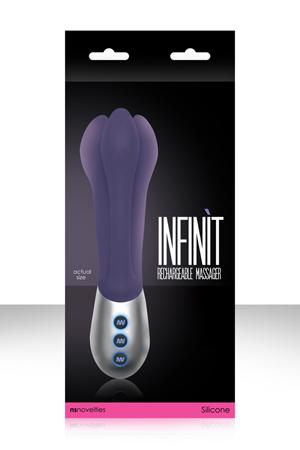 Вибратор INFINIT RECHARGEABLE MASSAGER PLUM NSN-0202-16