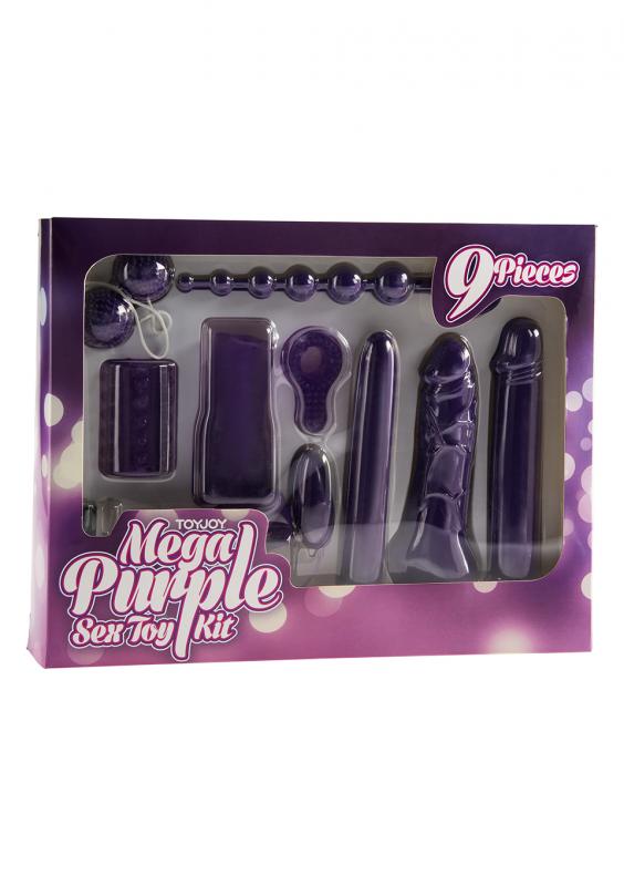 Универсальный набор для супружеских пар Mega Purple Sex Toy Kit