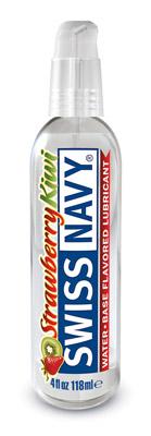 SNFSK4 / 4oz/118мл. Лубрикант Strawberry Kiwi Swiss Navy со вкусом клубники и киви