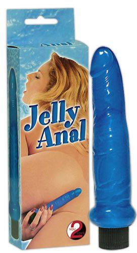 5616300000/Jelly Anal Blue/Вибратор анальный