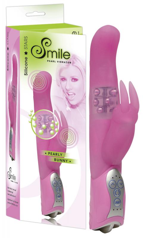 5730940000 / Smile Pearly Bunny Pink Vibrat / Вибратор