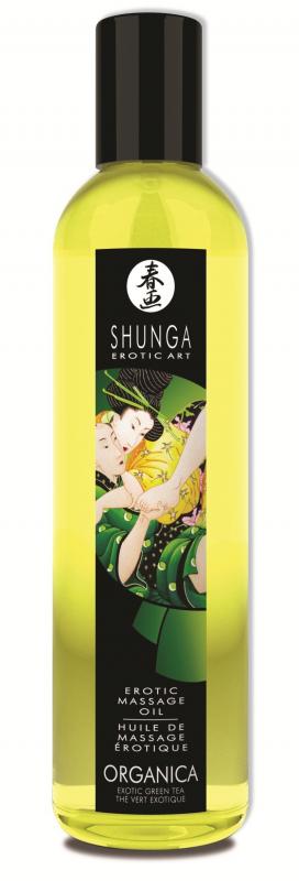 Масло для Массажа Shunga Organica Green Tea,250 мл