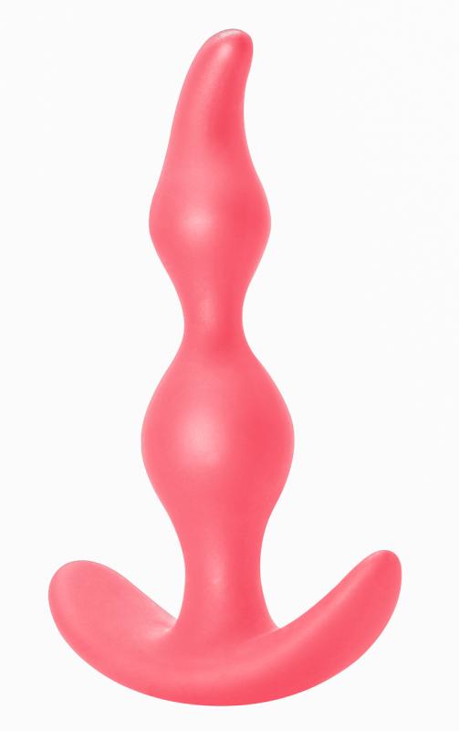 Анальная пробка Bent Anal Plug Pink 5002-01lola