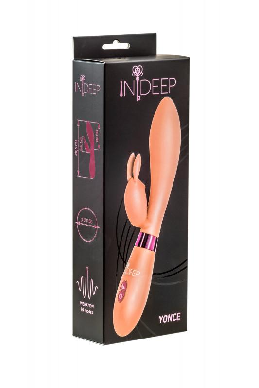 Вибратор Indeep Yonce Beige 7702-03indeep