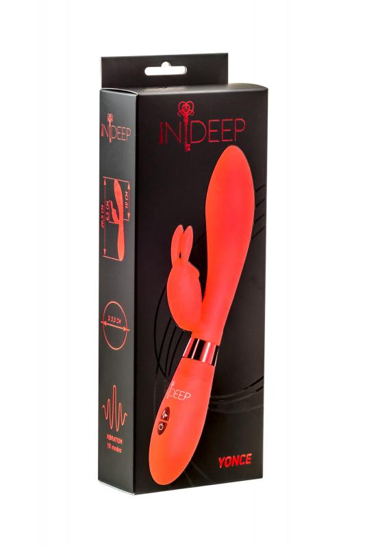 Вибратор Indeep Yonce Red 7702-01indeep