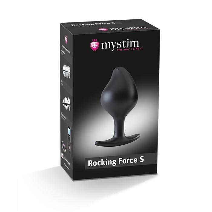 MYSTIM Втулка Buttplug Rocking Force S черная