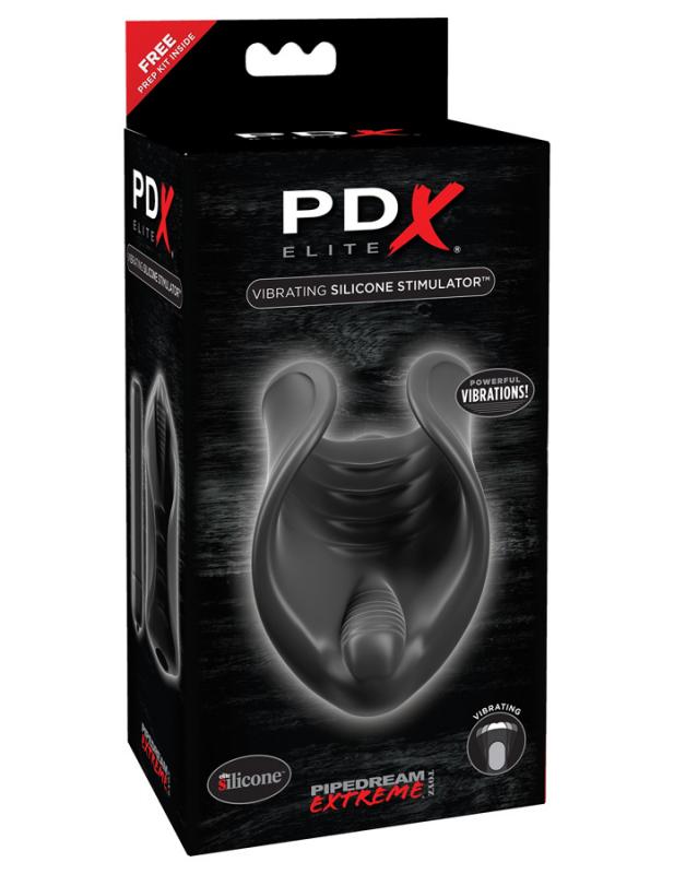 RD500 / Вибростимулятор мастурбатор PDX Elite Vibrating Silicone Stimulator