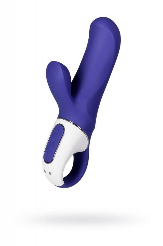 Нереалистичный вибратор Satisfyer Vibes Magic Bunny, Силикон, Фиолетовый, 17,7 см