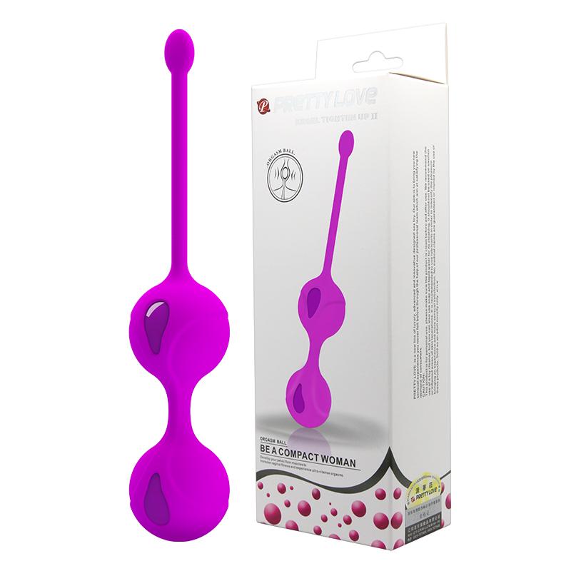 BI-014491 / PrettyLove Kegel Tighten Up II, вагинальные шарики на сцепке