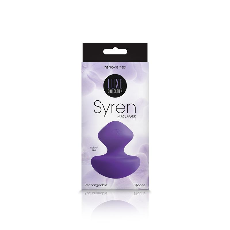 NSN-0208-65 / Универсальнный вибромассажер Luxe - Syren - Massager - Purple