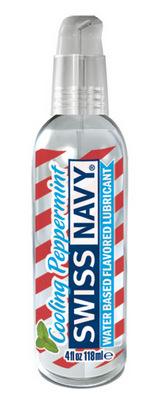 SNFCP4 / 4oz/118мл. Лубрикант Cooling Pepermint Swiss Navy ароматизированный