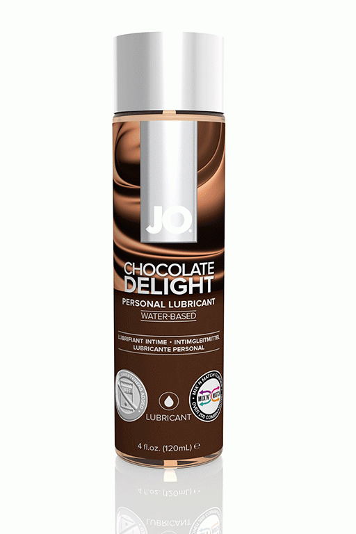 Съедобный лубрикант со вкусом шоколада JO H2O Lubricant Chocolate Delight 150 мл