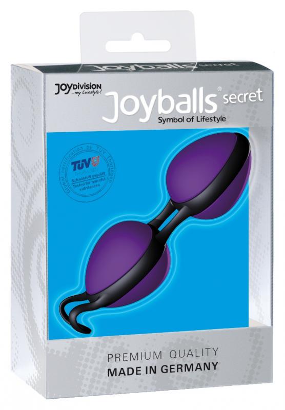 015004/Joyballs secret, Violet -Black/Вагинальные шарики